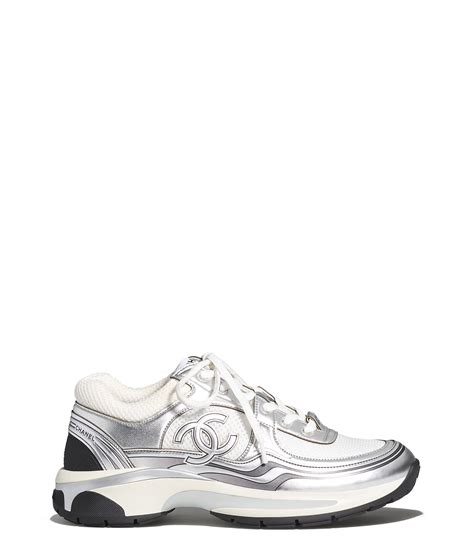 chanel trainers metallic|Chanel sneakers 9.5.